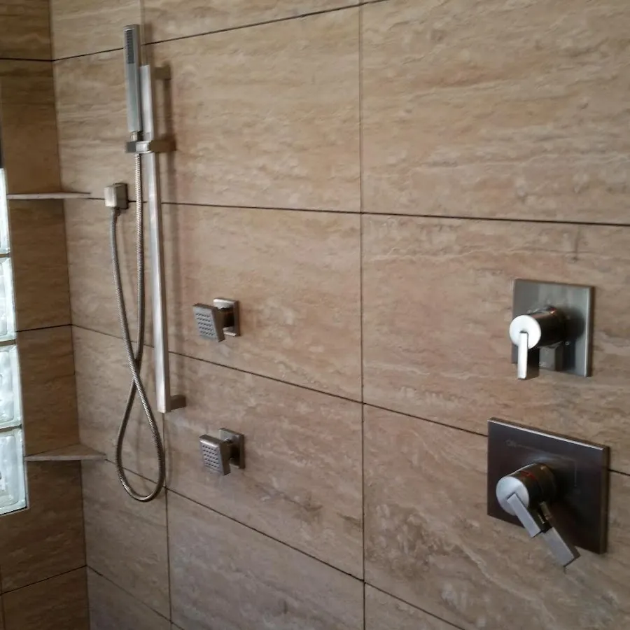 Shower fixture installation for Frozen Pipe Repair in Belmont